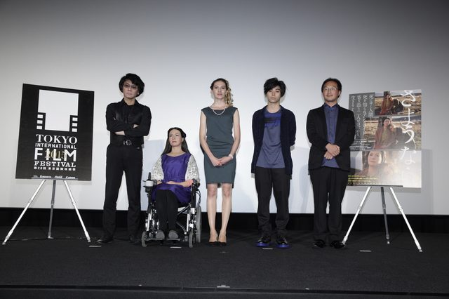 画像2: “本物の“アンドロイド女優・ジェミノイドF 女優賞獲得なるか!?”で話題。死生観を問う深田晃司監督『さようなら』舞台挨拶でジェミノイドFが、意気込みを語る---。