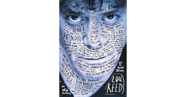 画像: Stefan Sagmeister, Lou Reed – Set the Twilight Reeling, 1996 In collaboration with Timothy Greenfield Sanders © Stefan Sagmeister