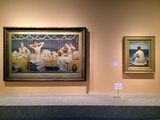 画像: 左:アルバート・ジョゼフ・ムーア 《夏の夜》 1890年に最初の出品 油彩・カンヴァス © Courtesy National Museums Liverpool, Walker Art Gallery 右:フレデリック・レイトン 《プサマテー》 1879-80年 油彩・カンヴァス © Courtesy National Museums Liverpool, Lady Lever Art Gallery