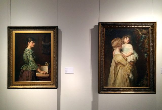 画像: 左:ジョン・エヴァレット・ミレイ 《良い決心》 1877年 油彩・カンヴァス © Courtesy National Museums Liverpool, Walker Art Gallery 右:ジョン・エヴァレット・ミレイ 《巣》 1877年に最初の出品 油彩・カンヴァス © Courtesy National Museums Liverpool, Lady Lever Art Gallery