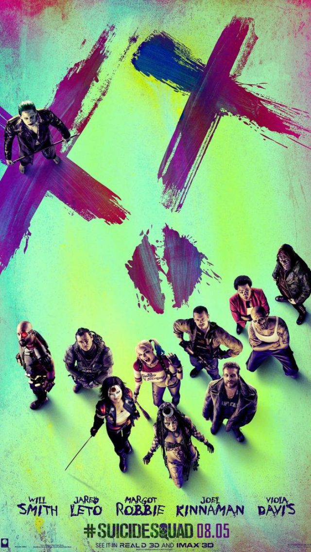画像: The gang's all here for the "Suicide Squad" poster. (Photo: Warner Bros,)