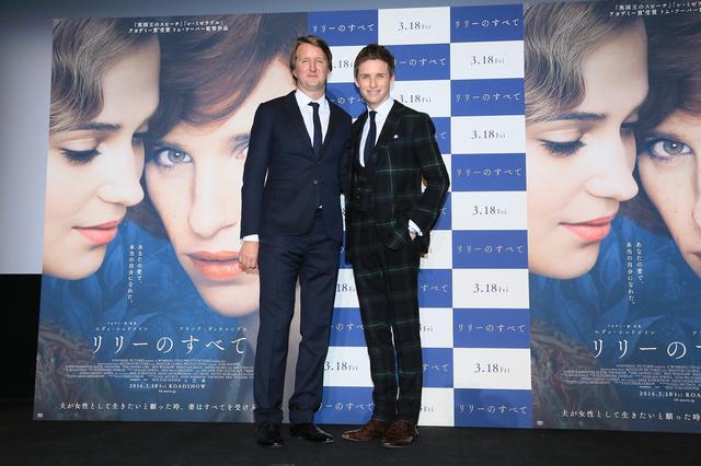 画像: 監督と二人で舞台挨拶