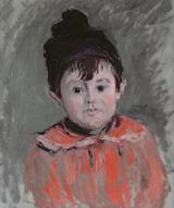画像: クロード・モネ 《ポンポン付きの帽子をかぶったミシェル・モネの肖像》 1880年 Musée Marmottan Monet, Paris © Bridgeman-Giraudon