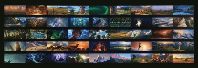 画像: シャロン・キャラハン カラースクリプト 『アーロと少年』 (2015年) デジタルペインティング「©Disney/Pixar」 photo©cinefil