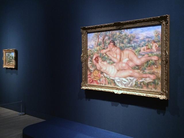 画像: 手前:《浴女たち》 1918-1919年 油彩/カンヴァス オルセー美術館 © RMN-Grand Palais (musée d'Orsay) / Hervé Lewandowski / distributed by AMF photo©cinefil