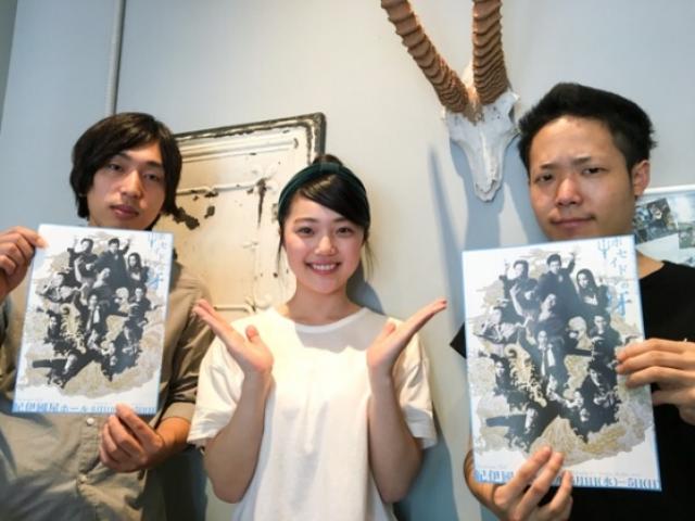 画像: 左:山口健人 真ん中:小槙まこ 右:アベラヒデノブ