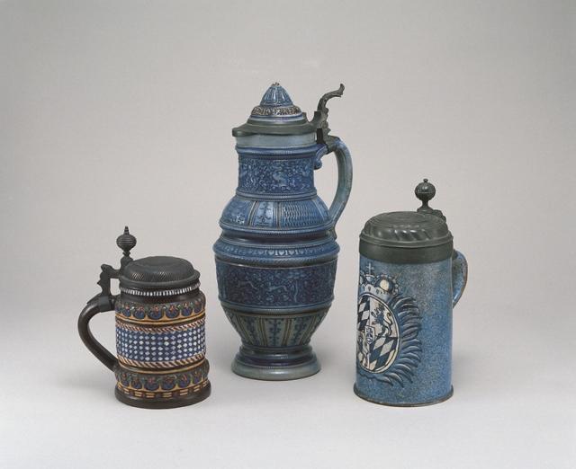 画像: 《ドイツ 塩釉ビールマグ》 18-19世紀 アサヒビール大山崎山荘美術館蔵