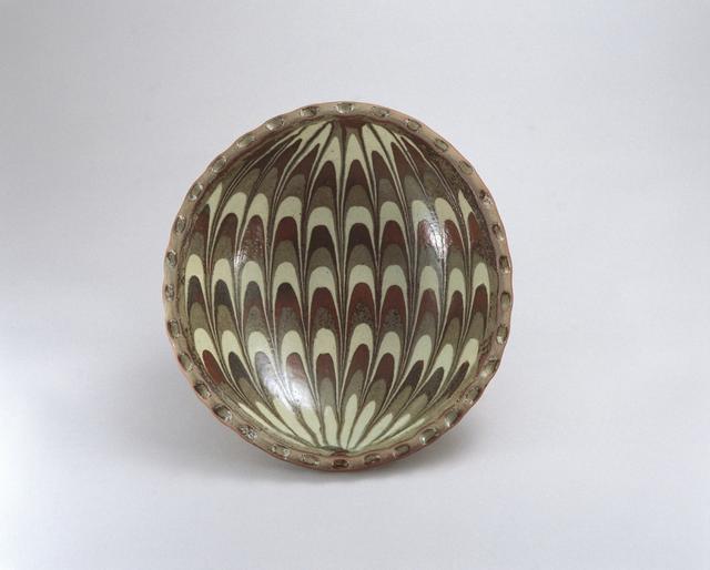 画像: 河井寬次郎《練上鉢》1955年 アサヒビール大山崎山荘美術館蔵