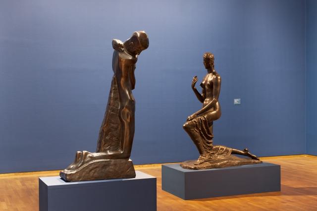 画像: Ausstellungsansicht 4, Wilhelm Lehmbruck. Retrospektive © Foto: Lisa Rastl, 2016