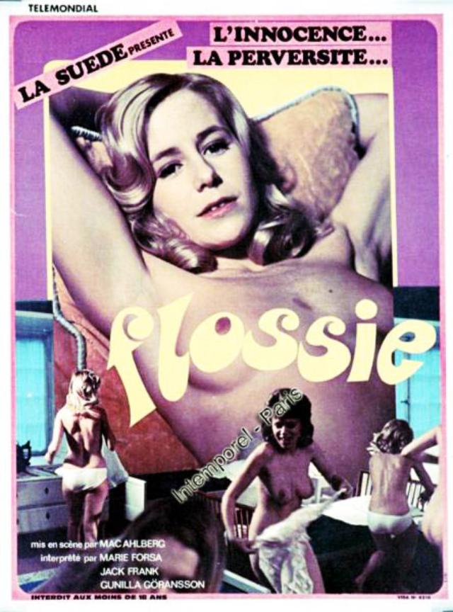 画像: 『絶頂の女 フロッシー』1974 ※日本に最初に欧米ポルノが入ってきた頃の人気女優、マリー・フォルサ主演映画の海外でのポスター。