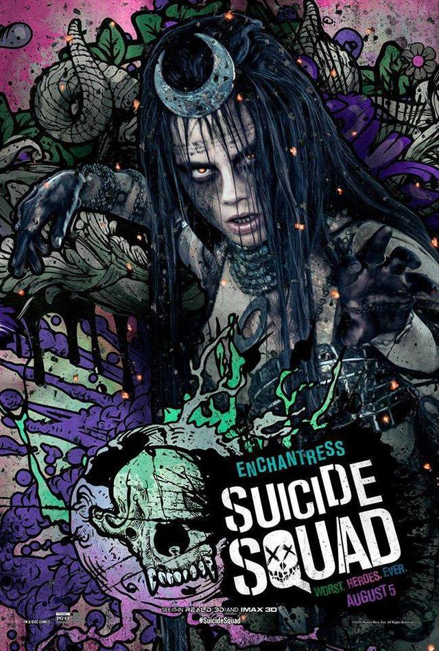 画像: エンチャントレス – カーラ・デルヴィーニュ https://www.facebook.com/SuicideSquad/