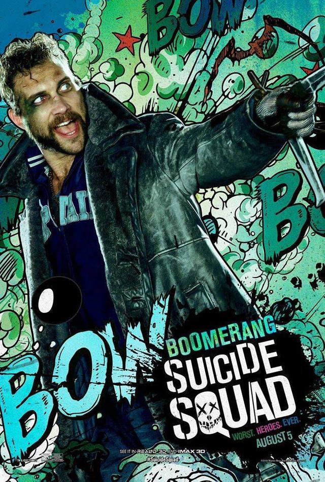画像: キャプテン・ブーメラン – ジェイ・コートニー https://www.facebook.com/SuicideSquad/
