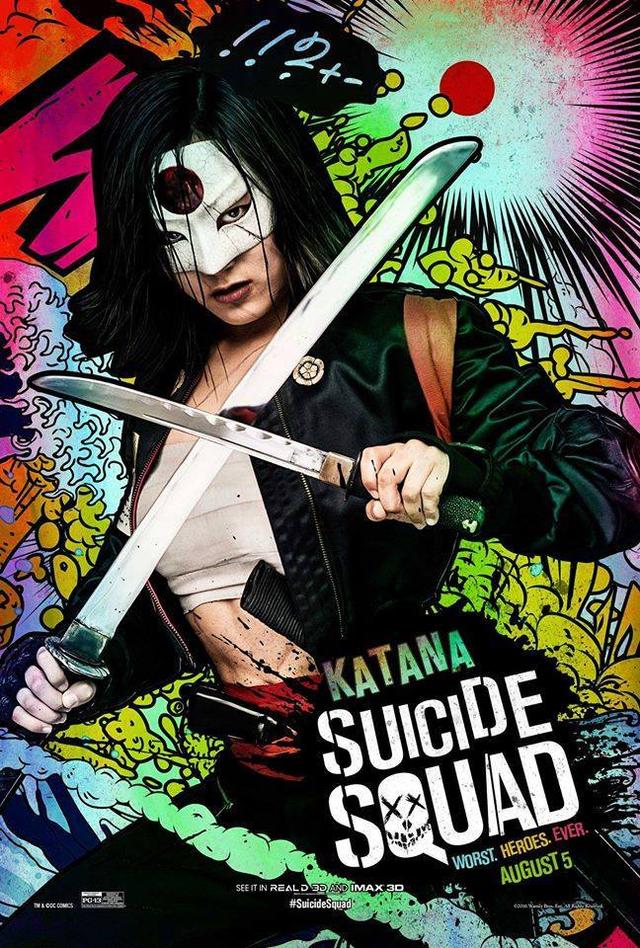 画像: カタナ – カレン・フクハラ https://www.facebook.com/SuicideSquad/