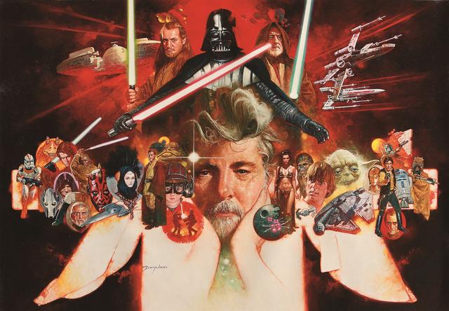 画像: マニユエル・サンジユリアン「ジョージ・ルーカスの世界」⑥&TM Lucasfilm Ltd.