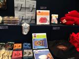画像: ダリ展の記念に、お土産も充実。