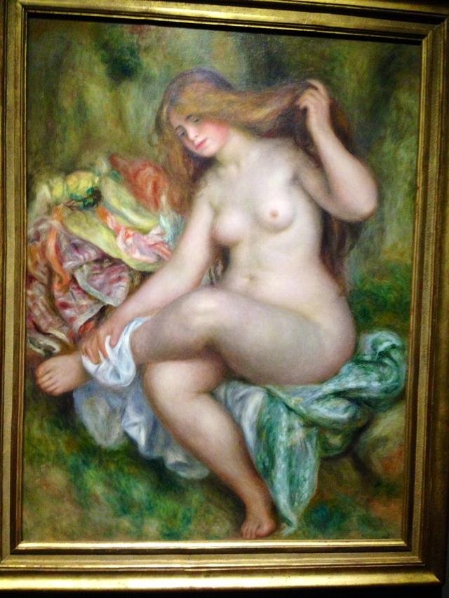 画像: ピエール・オーギュスト・ルノワール 《座る浴女》1903年-1906年Bequest of Robert H.Tannahill