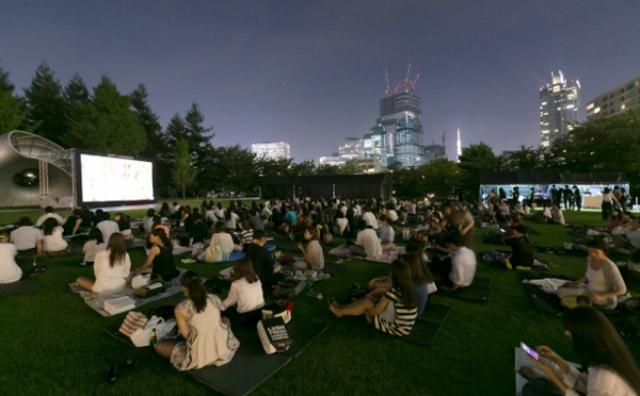画像: 昨年の「MOЁT MIDPARK CINEMA」