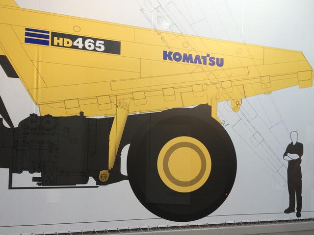 画像: 重機グラフィック 提供:コマツ