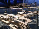 画像: 「つなぐ:渋谷駅(2013)構内模型」 田村圭介(建築家)+昭和女子大学環境デザイン学科 田村研究室 渋谷駅は地下5階、地上3階の複雑な構成。 模型を通して、土木が駅構内をつないでいることを知ることができる。