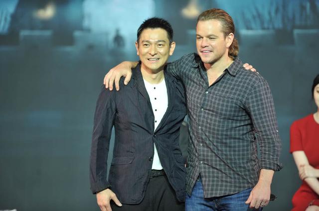 画像: http://www.laineygossip.com/Matt-Damon-Andy-Lau-Luhan-promote-The-Great-Wall/39956