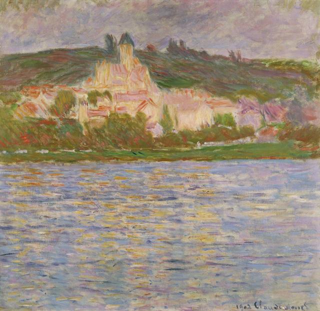 画像: クロード・モネ《ヴェトゥイユ》1902年 国立西洋美術館