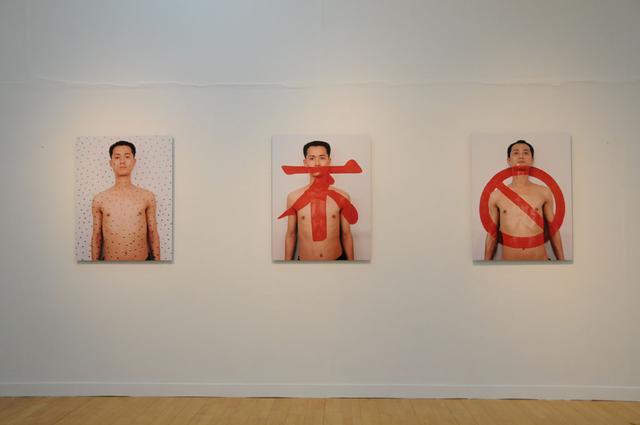 画像: 邱志杰 Qiu Zhijie(中国) Tattoo 2 C-print, 100x80cm 3点 1996