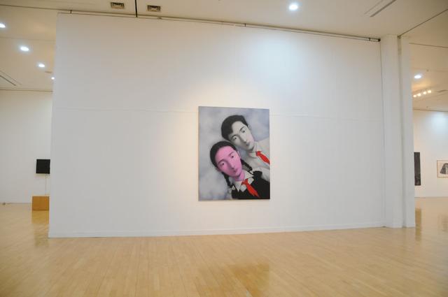画像: 張曉剛 Zhang Xiaogang (中国) Bloodline : Big Family No.3 Oil on canvas 190x150cm 1996