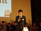 画像: eiga worldcup2015表彰式時の神山大世君