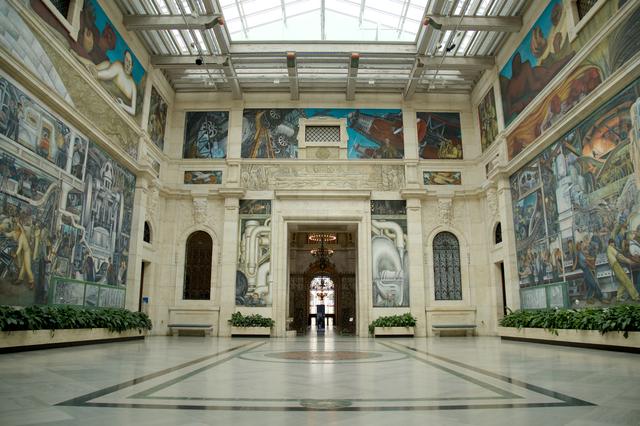 画像: 「デトロイト美術館内観」 アメリカ・デトロイト美術館内 The Rivera Court Photo by Salwan Georges