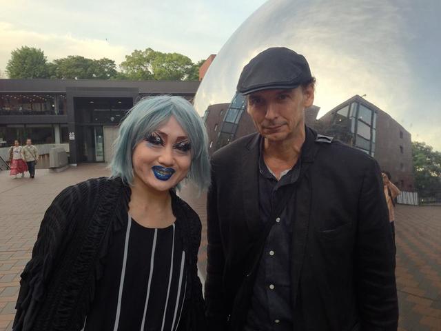 画像: ホセ・ルイス・ゲリン監督とヴィヴィアン佐藤