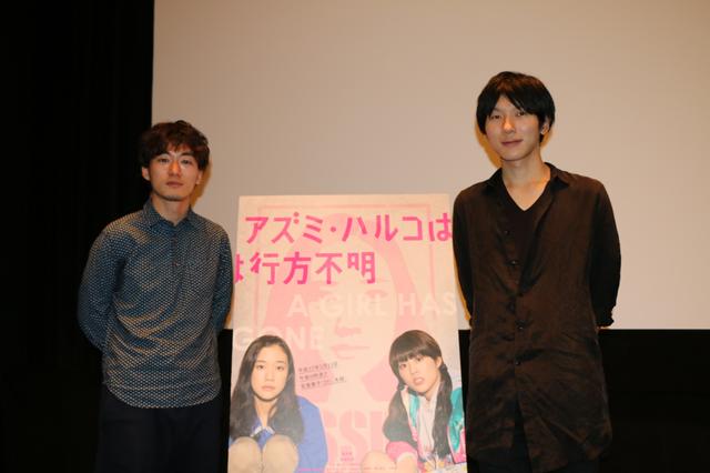 画像: 右より松居大悟監督、社会学者 古市憲寿