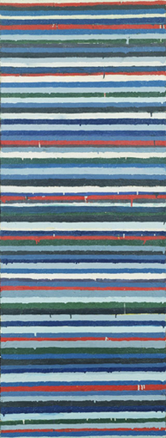 画像: 《Work C.73》1960年 油彩・キャンバス 180×68㎝ 東京国立近代美術館蔵