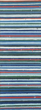 画像: 《Work C.73》1960年 油彩・キャンバス 180×68㎝ 東京国立近代美術館蔵