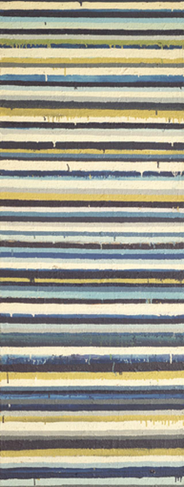 画像: 《Work C.77》1960年 油彩・キャンバス 180×68㎝ 東京国立近代美術館蔵