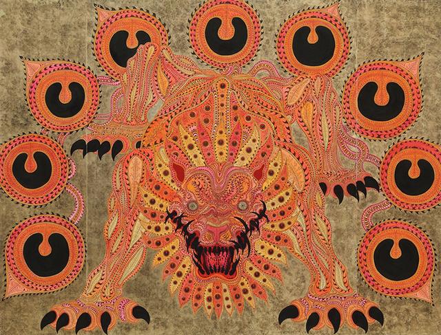 画像: 金子 富之 《レッドバナスパティラージャ》 2012 常陸国出雲大社蔵 撮影:宮島径 撮影:宮島径 ©KANEKO Tomiyuki Courtesy Mizuma Art GalleryCourtesy