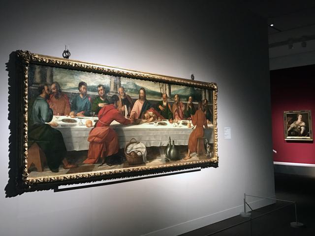 画像: ボニファーチョ・ヴェロネーゼと助手《最後の晩餐》1540-45年、油彩/カンヴァス、118x332cm、フィレンツェ、ウフィツィ美術館 photo©cinefil