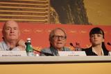画像: 左からデイヴ・ジョーンズ、ケン・ローチ監督、ヘイリー・スクワイアーズ Photo by Yoko KIKKA