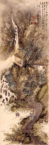 画像: 富岡鉄斎 掃蕩俗塵図 全図 大正6年(1917)