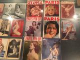 画像: 1935年の『SEX APPEAL』など、30年代から50年代のフランスのヌード雑誌の実物展示