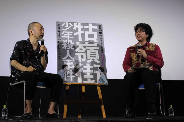 画像: 左より塚本晋也(映画監督)と柳下毅一郎(映画評論家・翻訳家)
