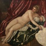 画像: ティントレット(ヤコポ・ロブスティ)《レダと白鳥》 1551-55年頃 ウフィツィ美術館 © Gabinetto Fotografico delle Gallerie degli Uffizi