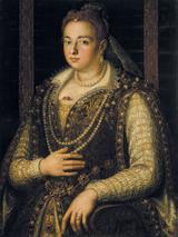 画像: アレッサンドロ・アッローリ派《ビアンカ・カペッロの肖像》1578年以降 ウフィツィ美術館、パラティーナ美術館 © Gabinetto Fotografico delle Gallerie degli Uffizi