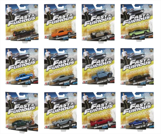 画像: Fast & Furious is a trademark and copyright of Universal Studios. Licensed by Universal Studios. All Lights Reserved. 発売元 マテル・インターナショナル株式会社 商品 お求め: 全国 トイザらス、Amazon、玩具売場で販売を予定しております。 ※場合によって品切れ 場合や一部取扱い ない商品もございます。あらかじめご了承ください。