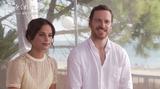 画像: アリシア・ヴィキャンデルとマイケル・ファスベンダーの インタビュー映像が到着!