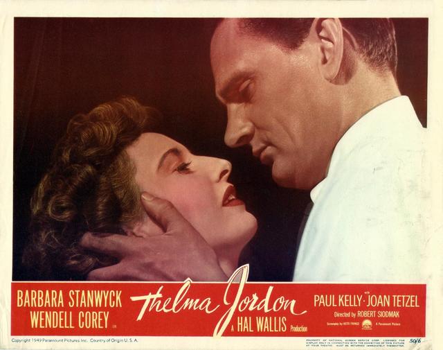 画像: 『情事の代償』のロビー・カード