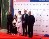 画像: 右より)西村監督、田中要次、百合沙、笹野鈴々音 山口幸彦プロデューサー