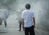画像: 「焼身自殺者」場面