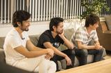 画像: 左より阿部進之介、山田孝之、伊藤主税。