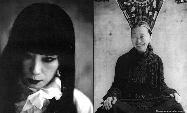 画像: 山口小夜子と高木由利子