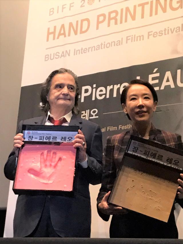 画像2: 釜山国際映画祭”名物”ハンドプリンティング!今年は『ライオンは今夜死ぬ』主演のヌーヴェルヴァーグを代表するジャン=ピエール・レオーが--